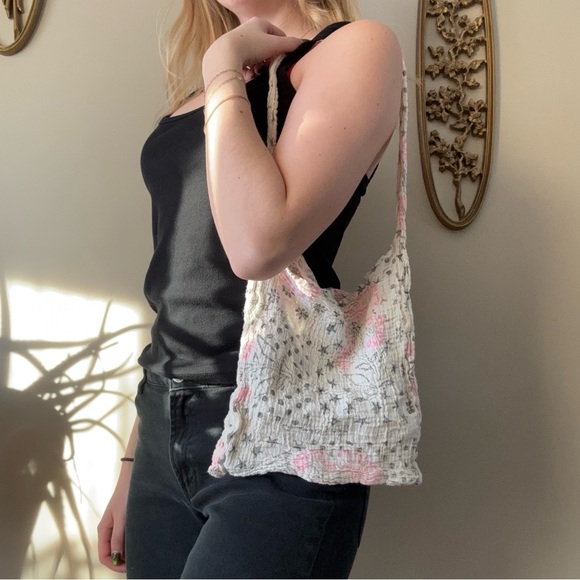 Free People Mini Mesh Tote Bags - Picture 3 of 3